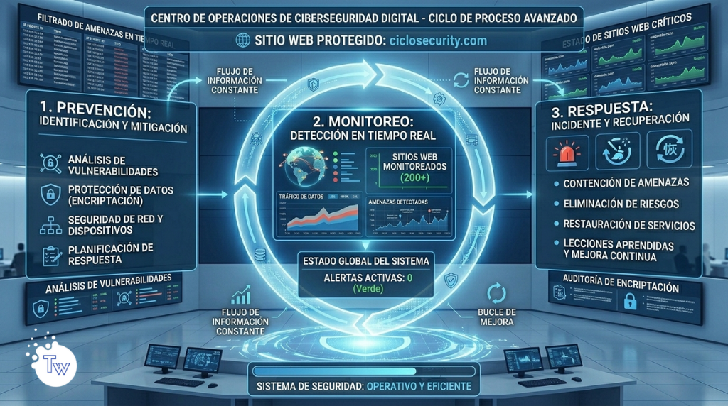Proceso de implementación de seguridad web