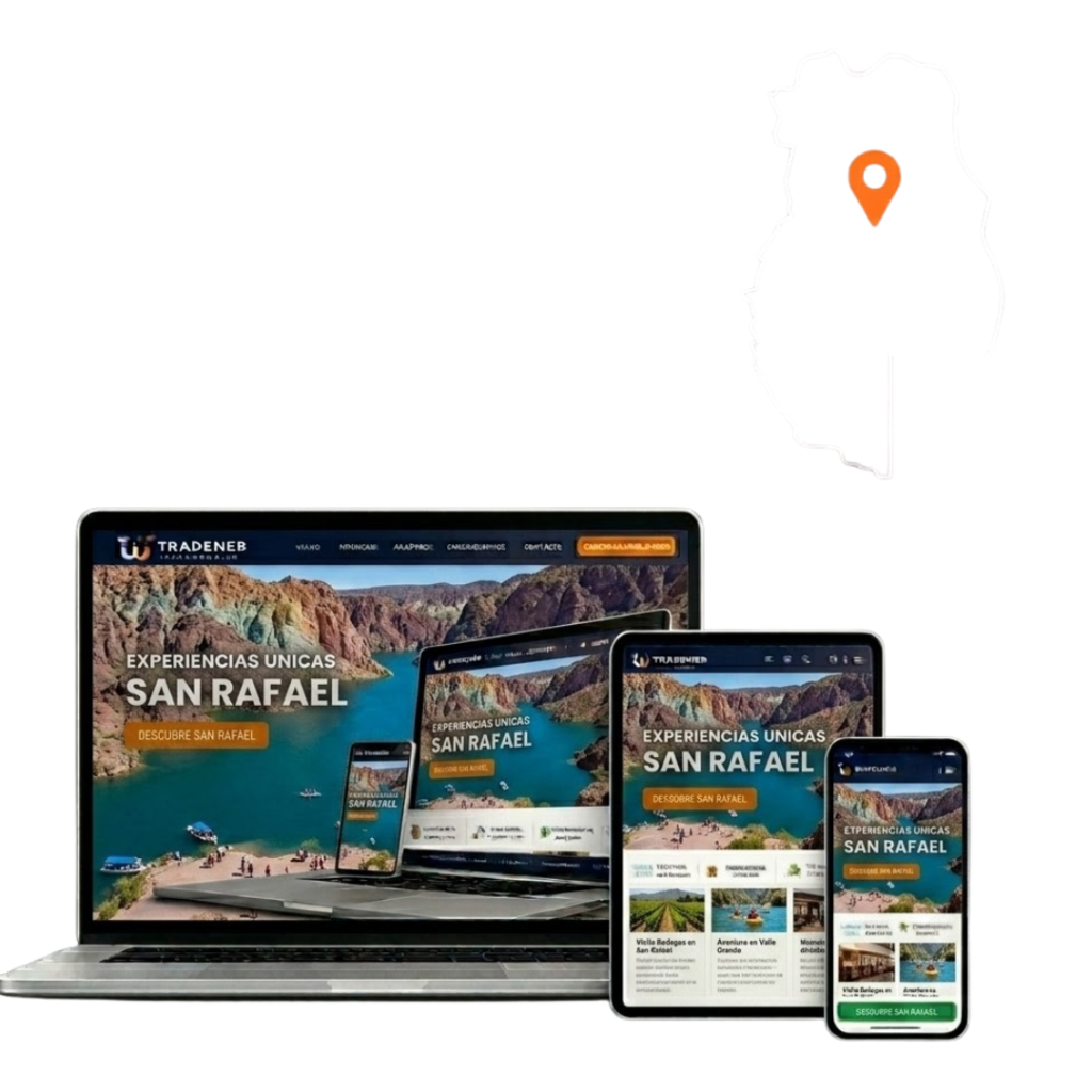 Desarrollo de plataformas digitales responsivas para marcas y negocios en San Rafael, TradeWeb.